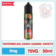 Juice N Power - Watermelon Candy Gummies - 50ml |  Smokey Joes Vapes Co.