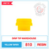 Drip Tip Warehouse - 810 Drip Tip - Yellow Taper |  Smokey Joes Vapes Co.