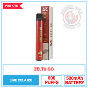 Zeltu Go 600 - Lime Cola Ice.