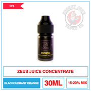 Zeus Juice - Blackcurrant And Orange - Concentrate |  Smokey Joes Vapes Co.