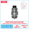 GeekVape Zeus Sub-Ohm Tank | Smokey Joes Vapes Co