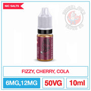 Ohm Brew - Fizzy Cherry Cola - Nic Salts | Smokey Joes Vapes Co