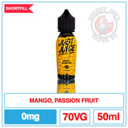 Just Juice - Mango Passion Fruit - 50ml |  Smokey Joes Vapes Co.