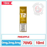 T2 - Pineapple - 10ml |  Smokey Joes Vapes Co.