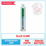 Elux - Cube 600 - Strawberry Kiwi | Smokey Joes Vapes Co