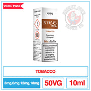 Nvee - Nic Salt - Tobacco |  Smokey Joes Vapes Co.