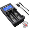 XTAR - VC2 Plus Battery Charger (Twin) |  Smokey Joes Vapes Co.